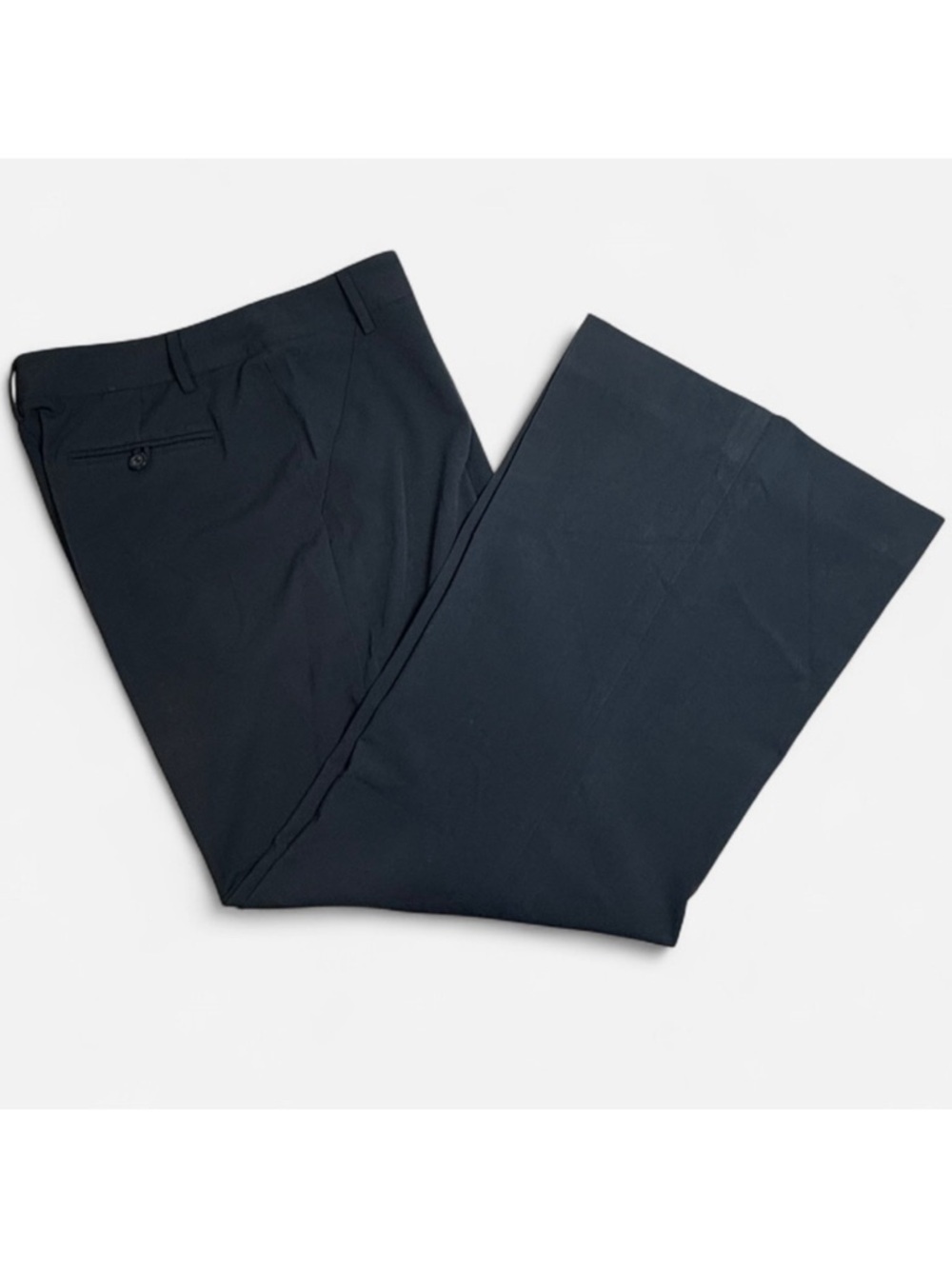 CAbi Women's Navy Wide Leg Dress Trousers Size 12